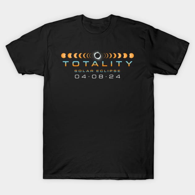 North America Solar Eclipse 2024 Totality Premium design T-Shirt by Vector Deluxe